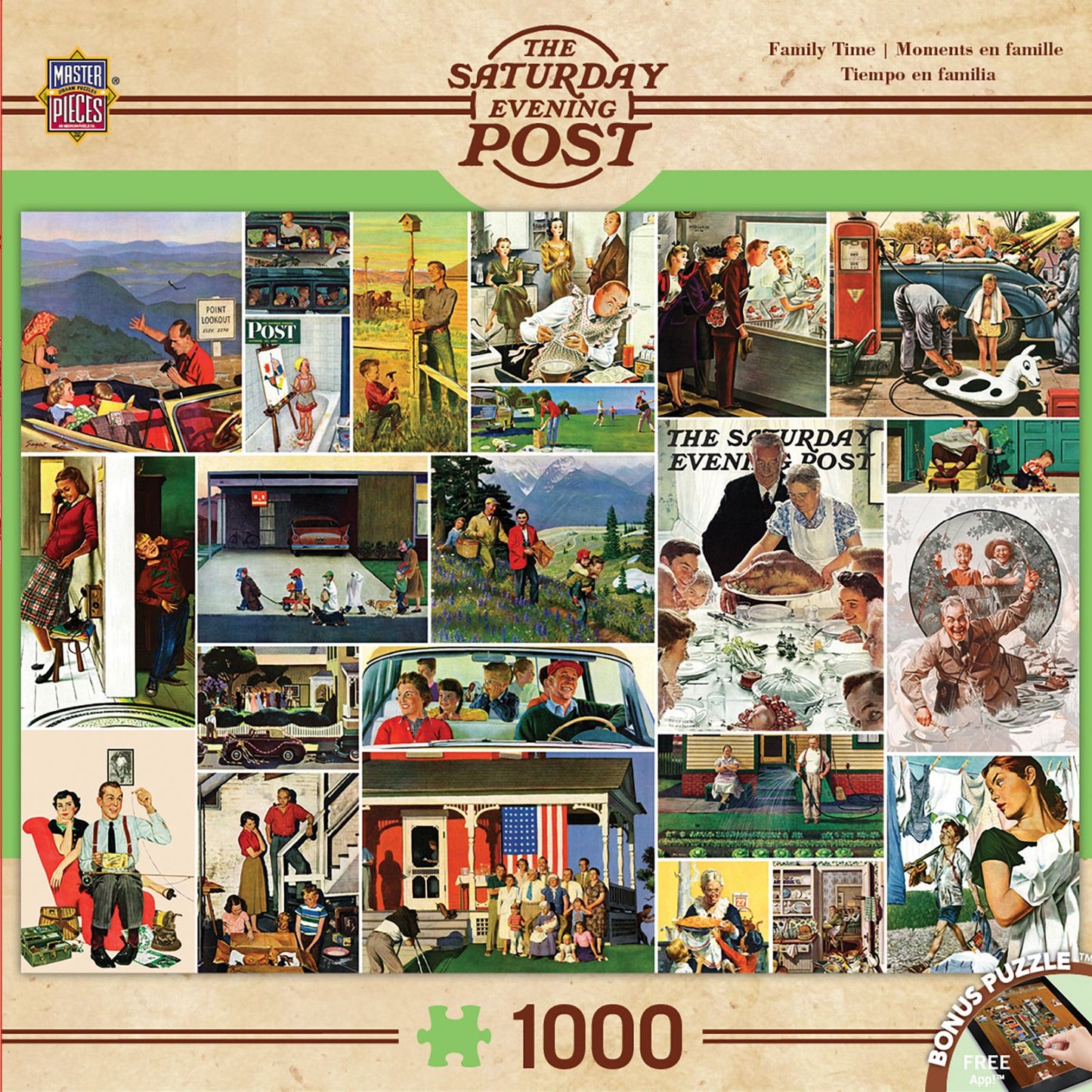 Family Time Collage - 1000pc SEP