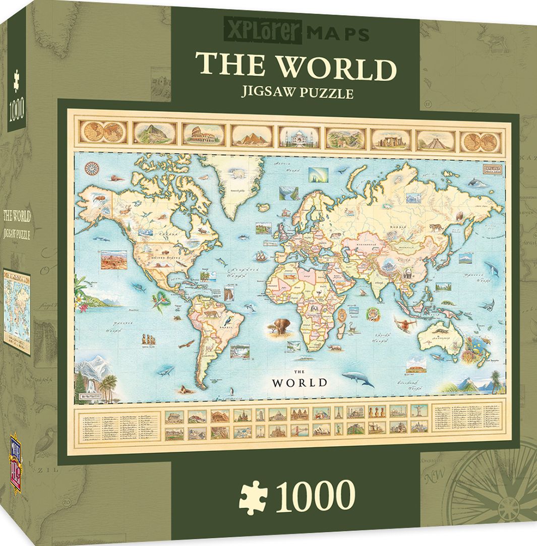 World Xplorer Map