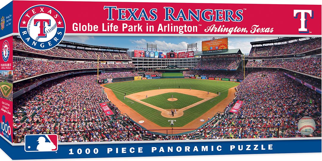 Masterpieces 91334 MLB Texas Rangers Puzzle - 1000 Piece
