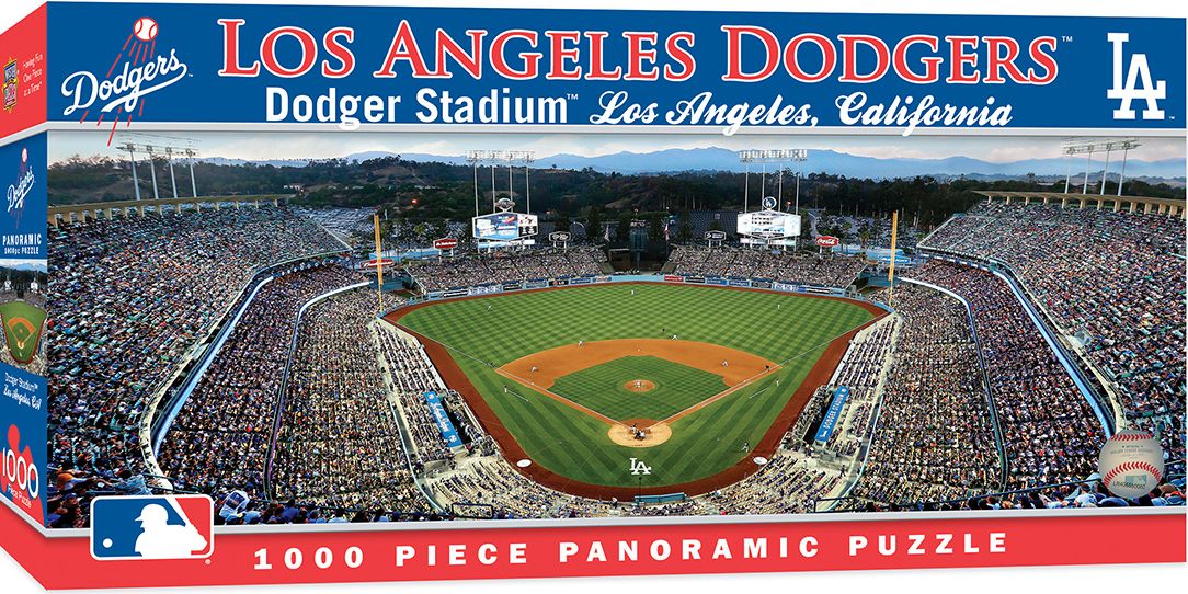 Masterpieces 91338 MLB Los Angeles Dodgers Puzzle - 1000 Piece