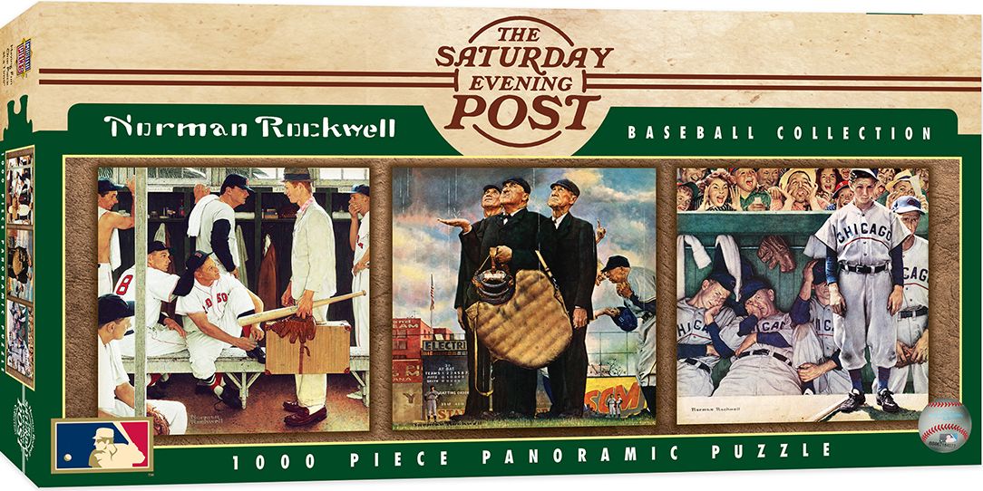 Masterpieces 91341 Sep Baseball Panoramic Puzzle - 1000 Piece