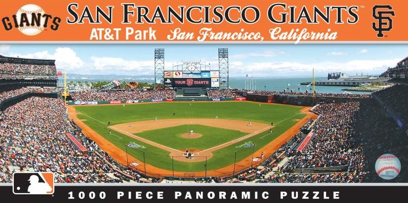 Masterpieces 91344 MLB San Fran Giants Puzzle - 1000 Piece
