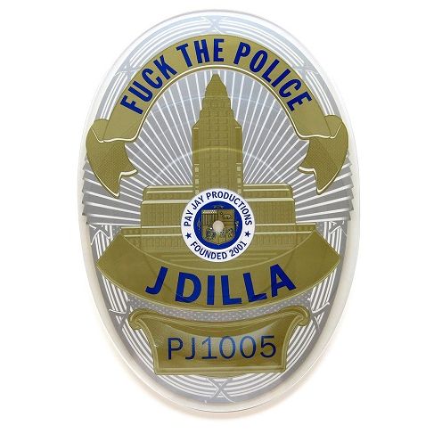 Fuck The Police [Badge Shaped 7 ]
