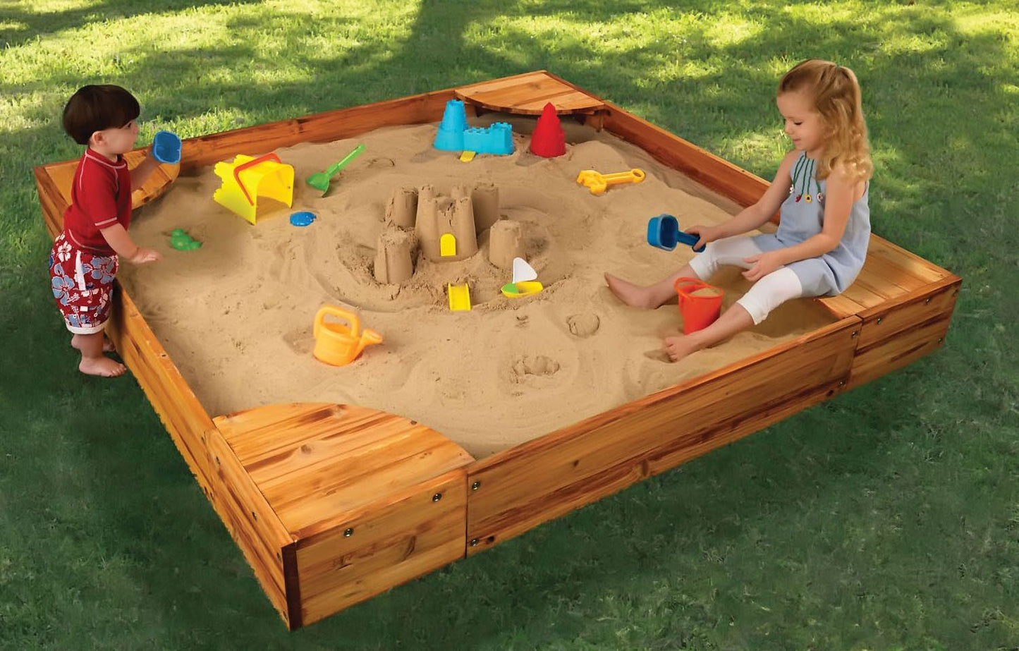 KidKraft Backyard Sandbox