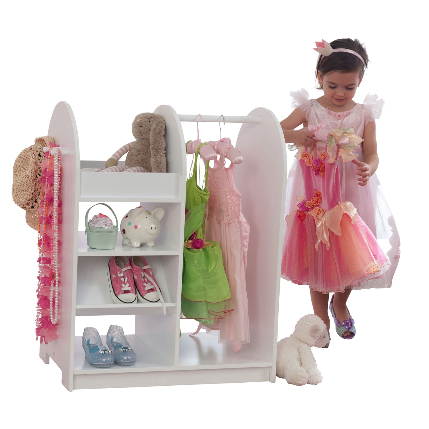 Kidkraft Kids Children Let's Play Dress Up Unit