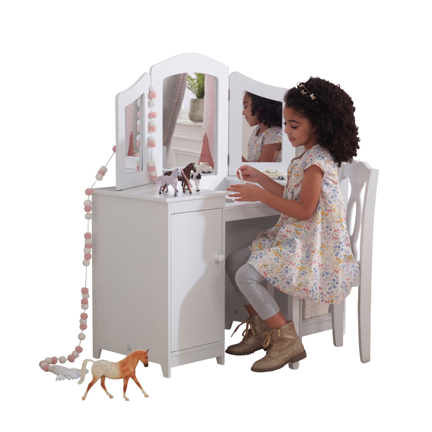 Deluxe Vanity & Chair