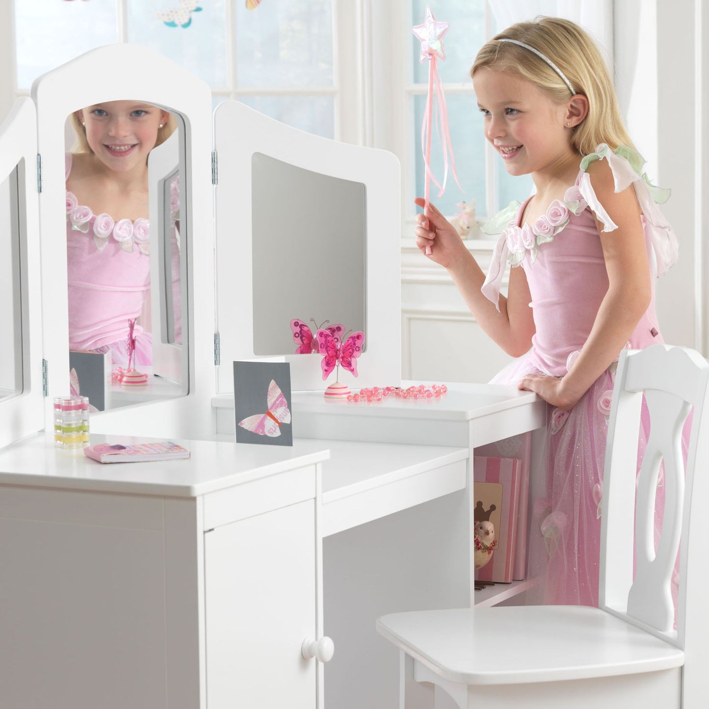 Deluxe Vanity & Chair