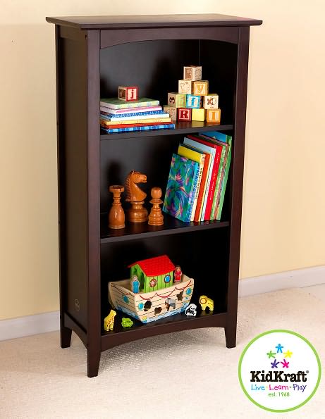 Avalon Tall Bookshelf- Espresso