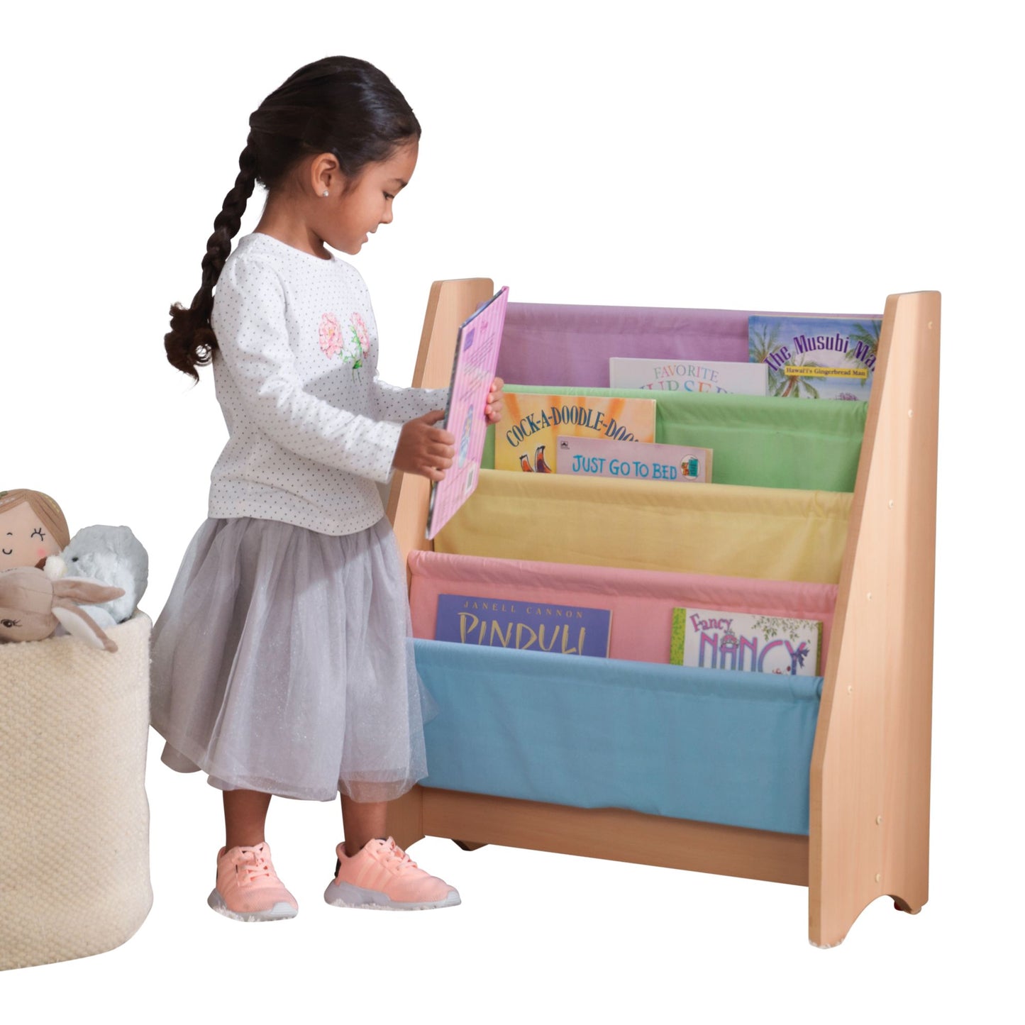 Sling Bookshelf - Pastel