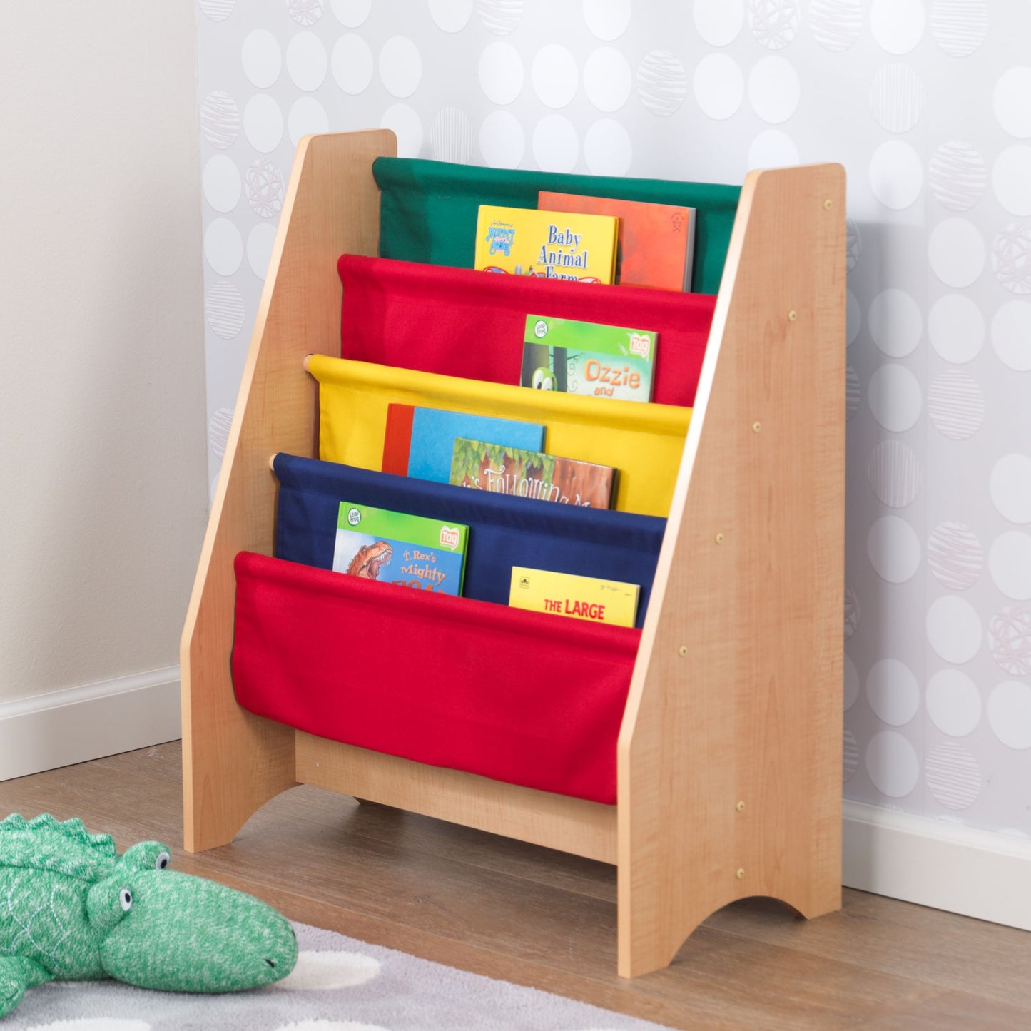 Sling Bookshelf - Primary Colors