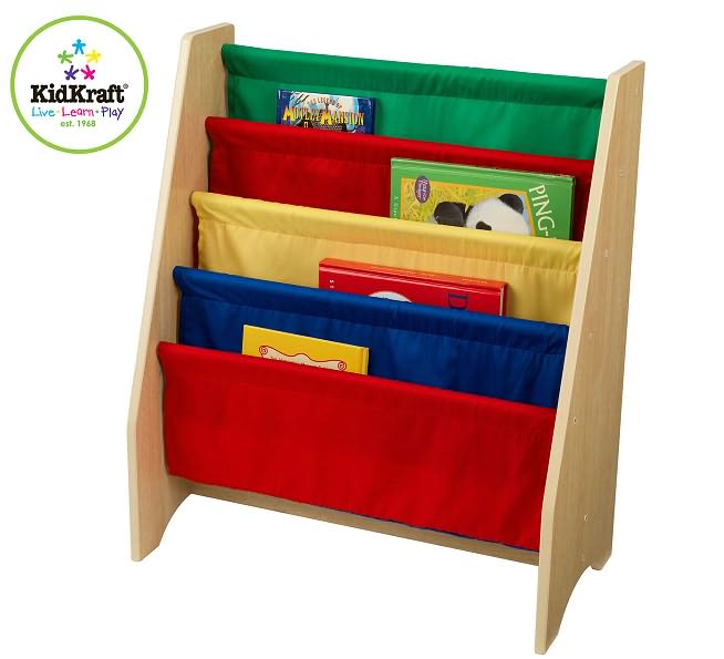 Sling Bookshelf - Primary Colors