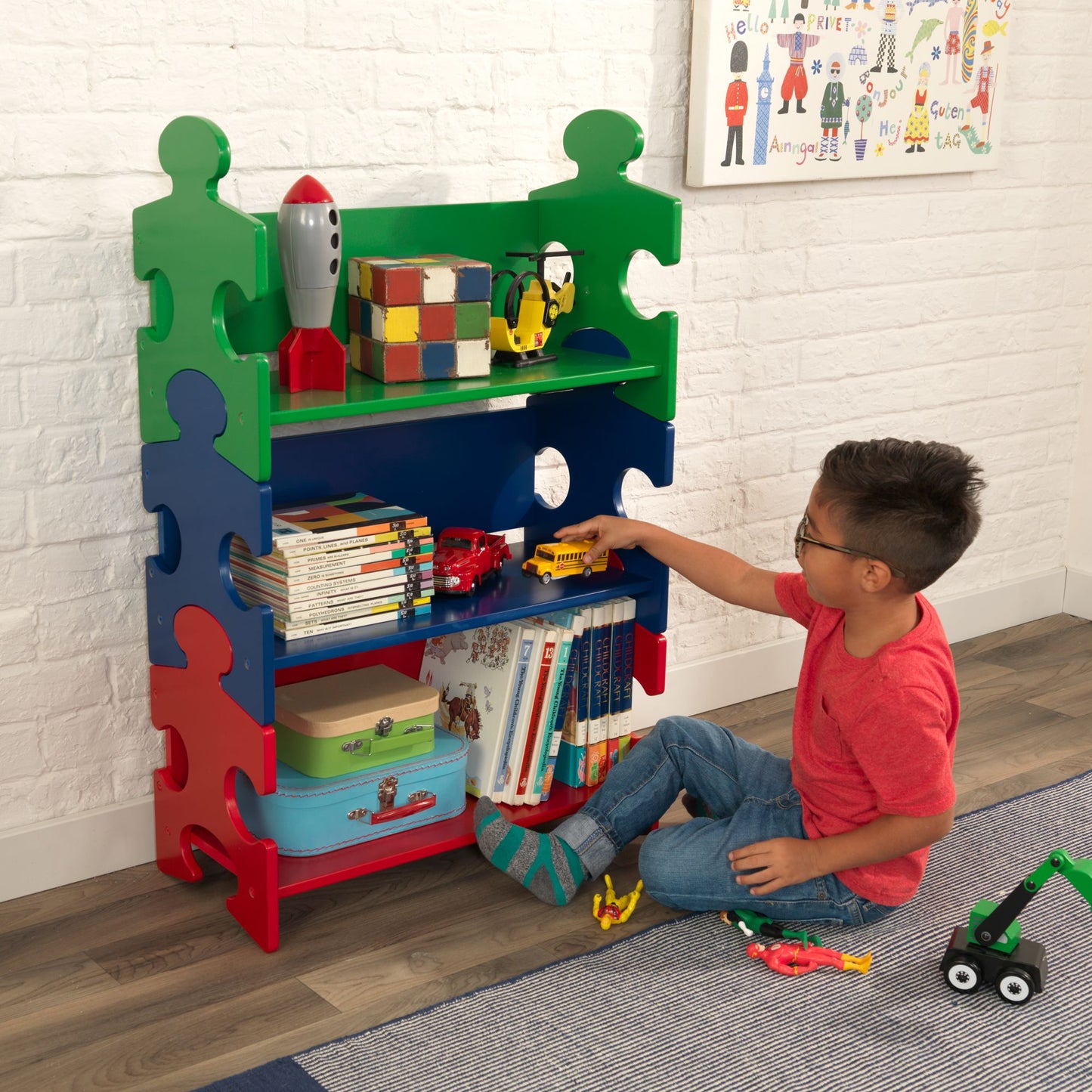 Puzzle Book Shelf - Primary