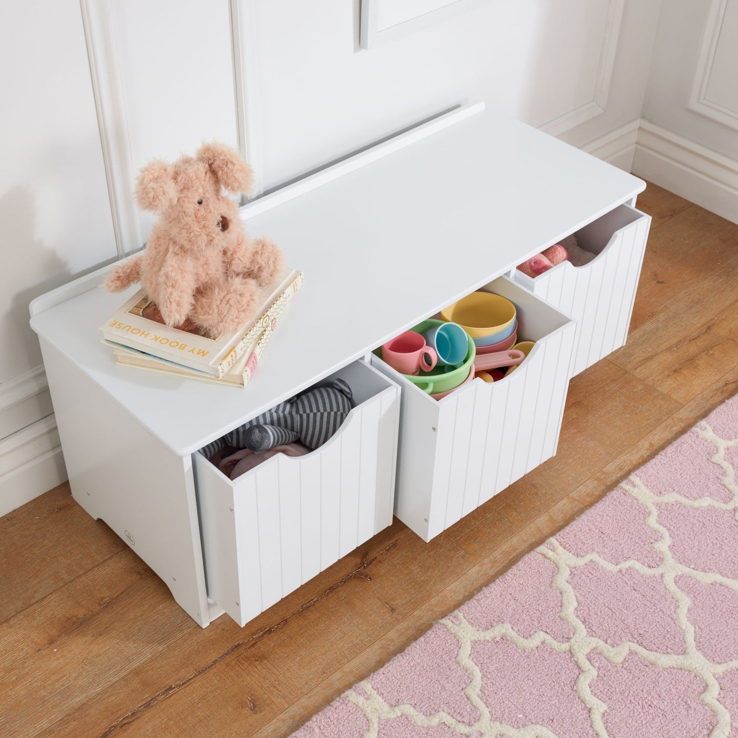 Nantucket Storage Bench