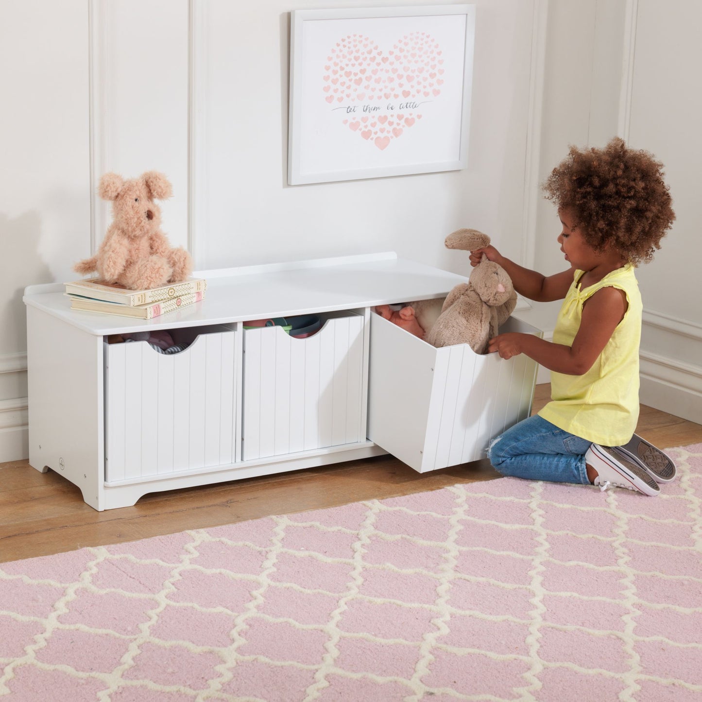 Nantucket Storage Bench