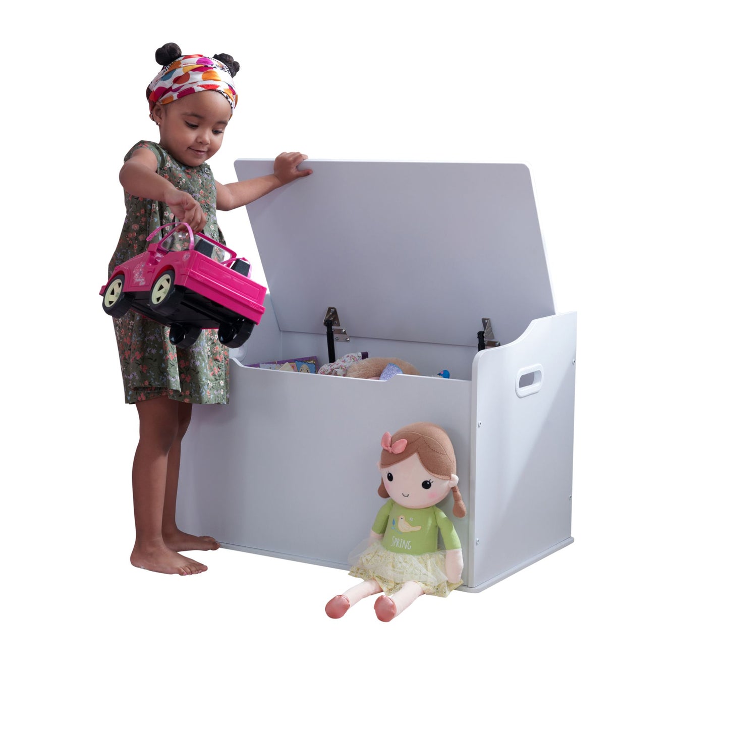 Austin Toy Box - White