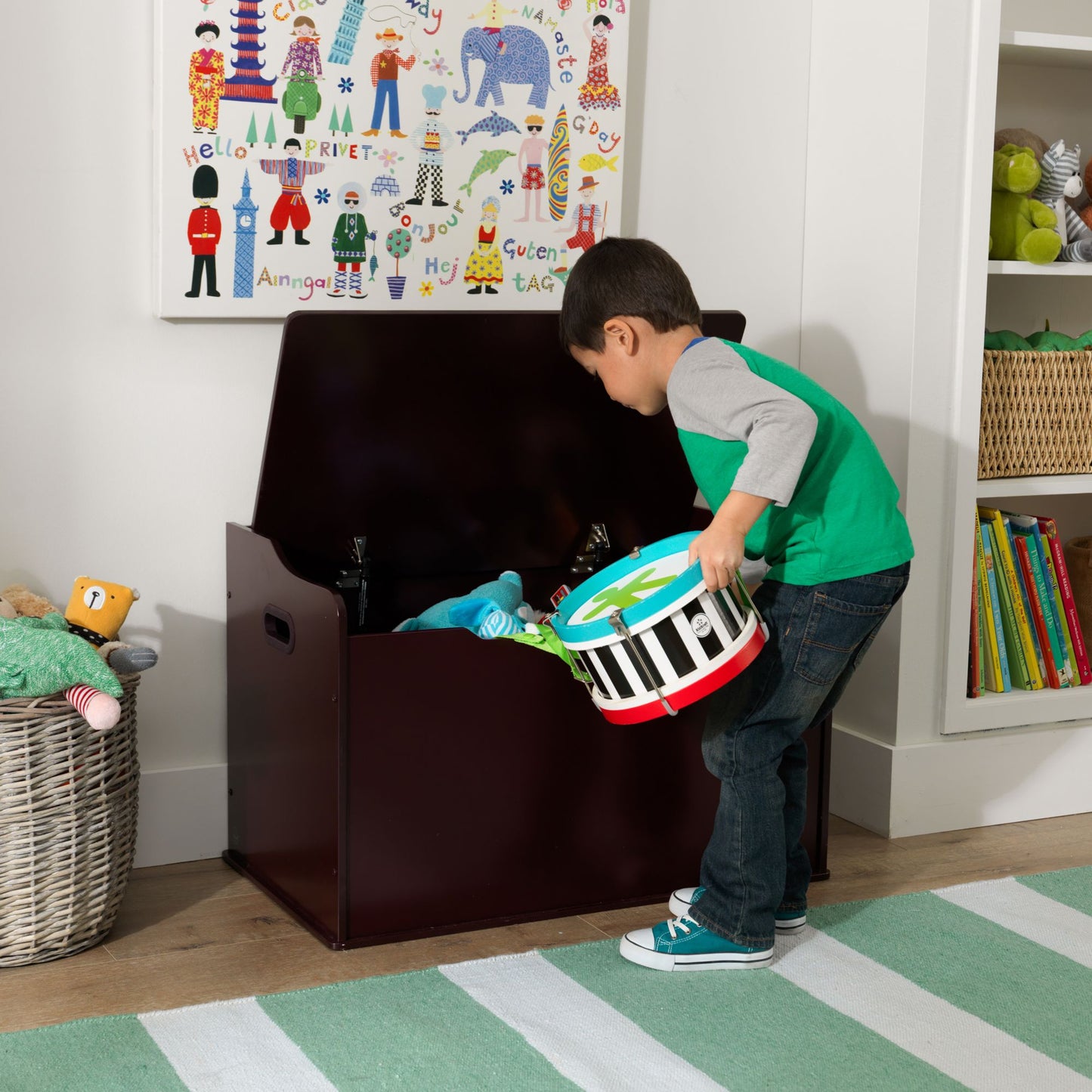 Austin Toy Box - Cherry