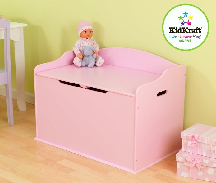 Austin Toy Box - Pink