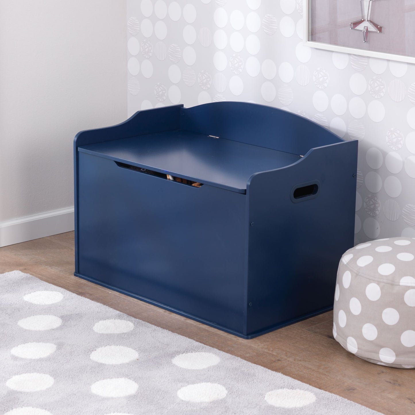 Austin Toy Box - Blueberry