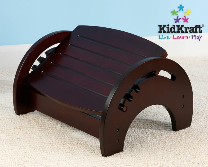 Adjustable Stool for Nursing - Cherry