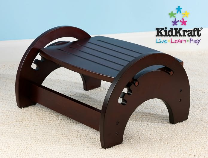 Adjustable Stool for Nursing - Cherry