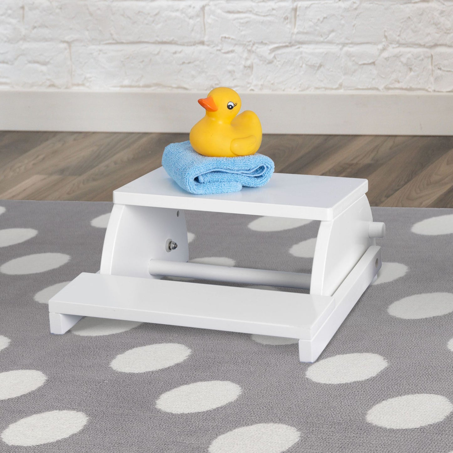 Flip Stool - White