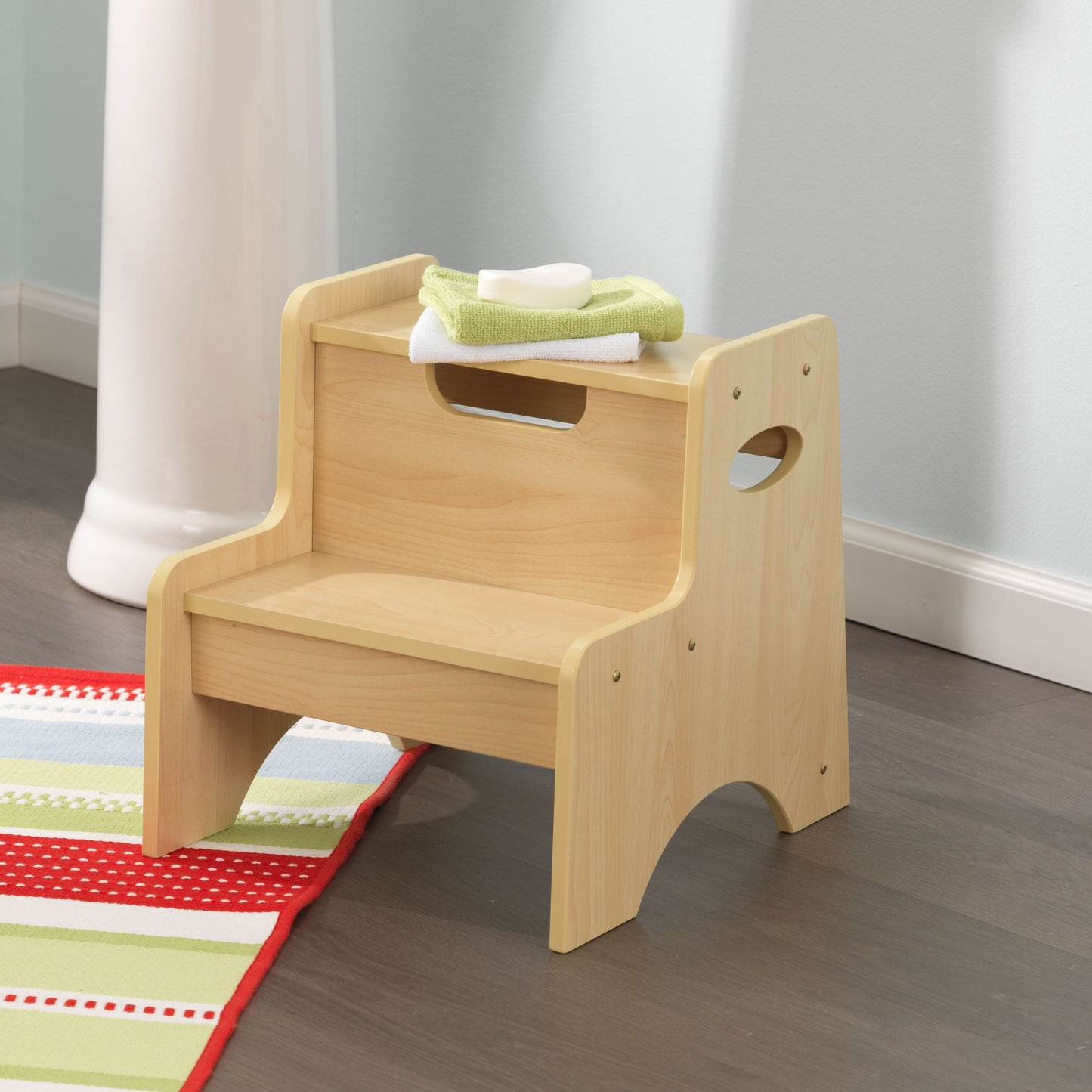 Two Step Stool - Natural