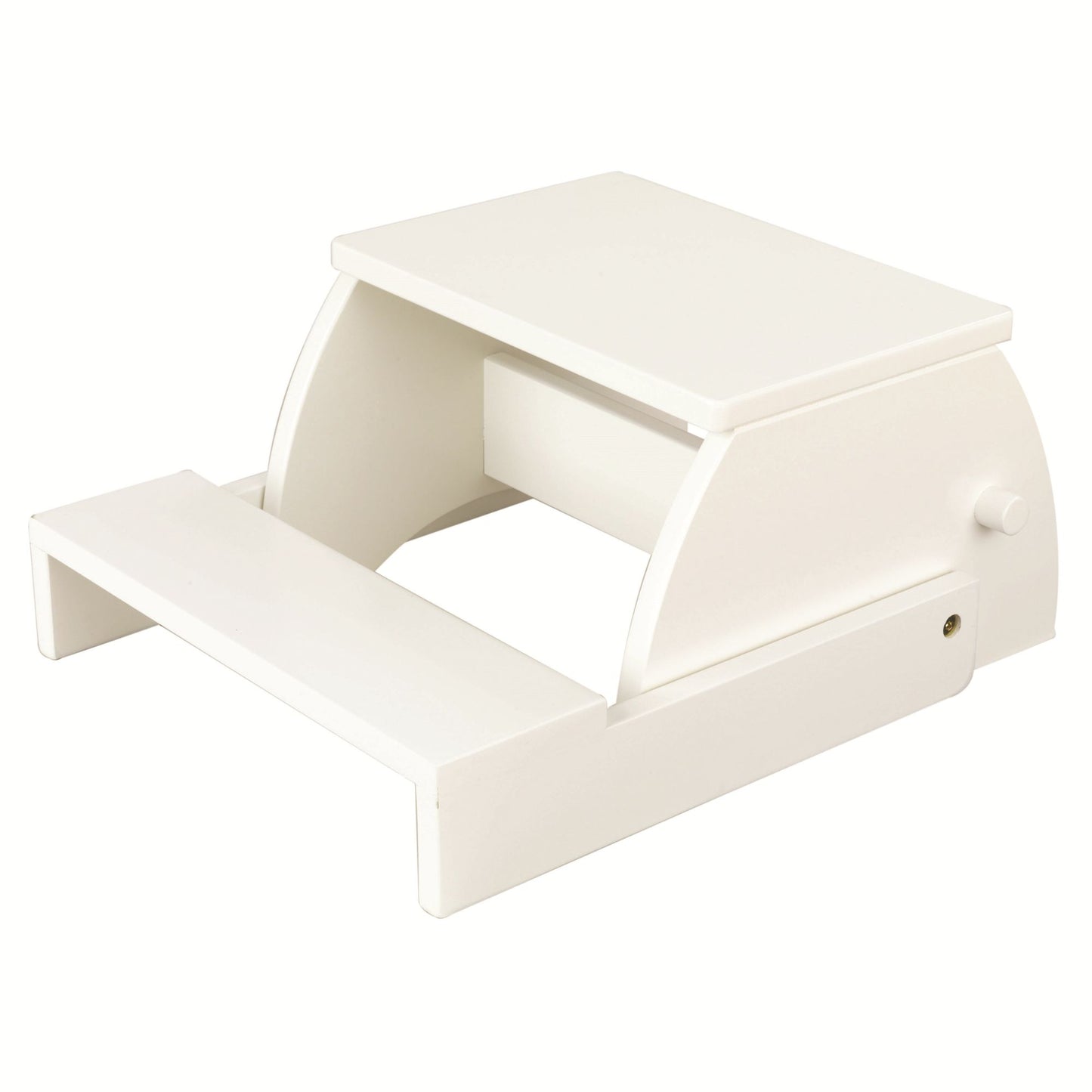 Large Flip Stool - White