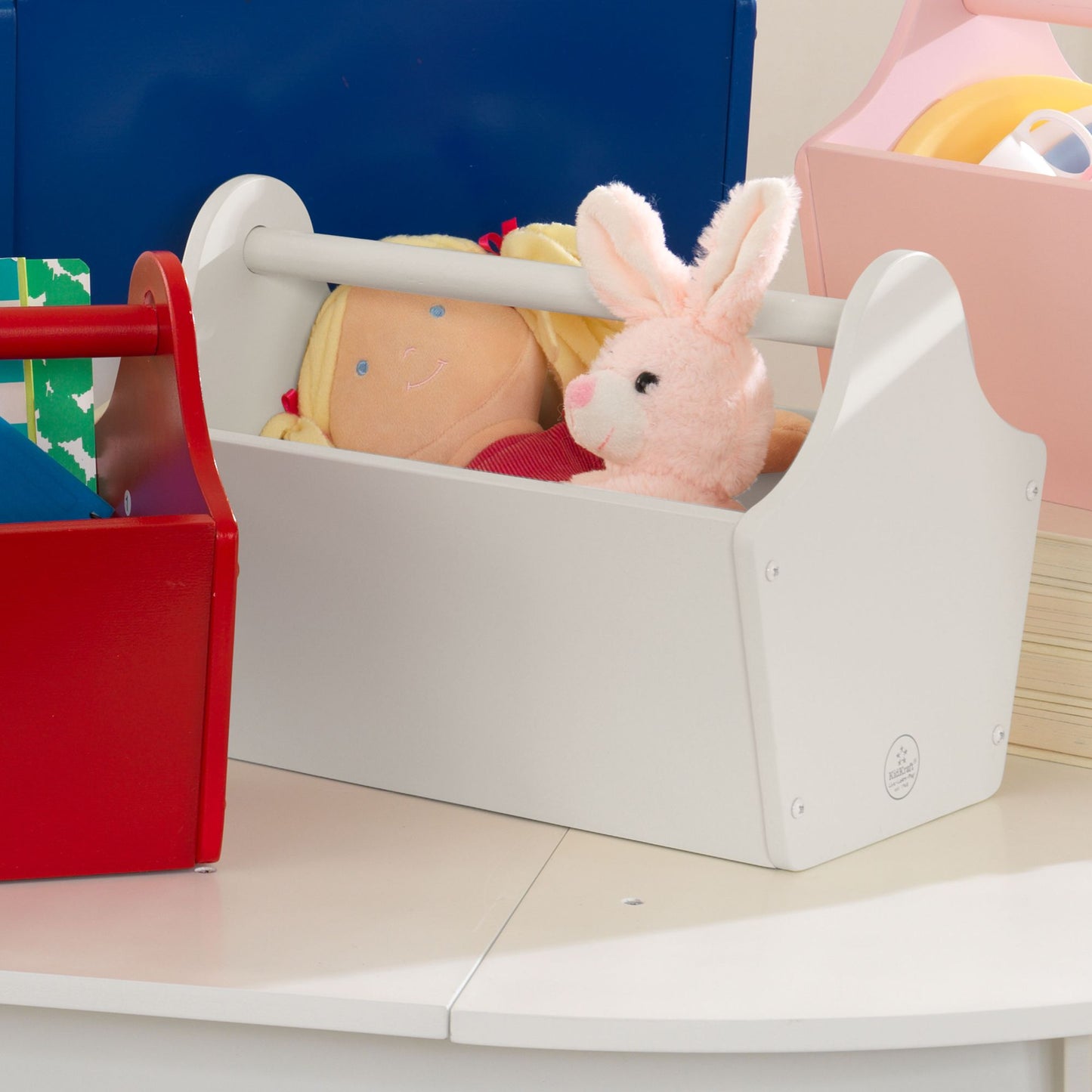 Toy Caddy - White