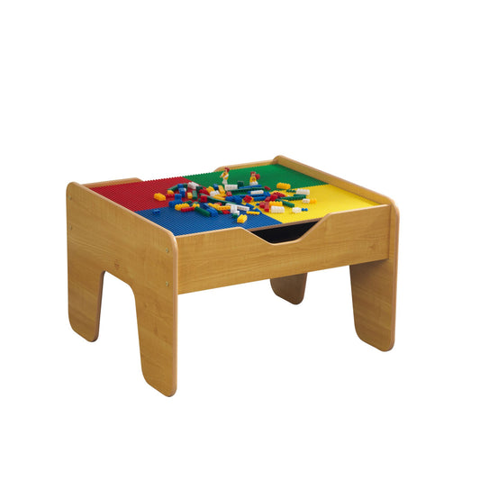 Kidkraft 2 in 1 Activity Table Lego Compatible - Natural