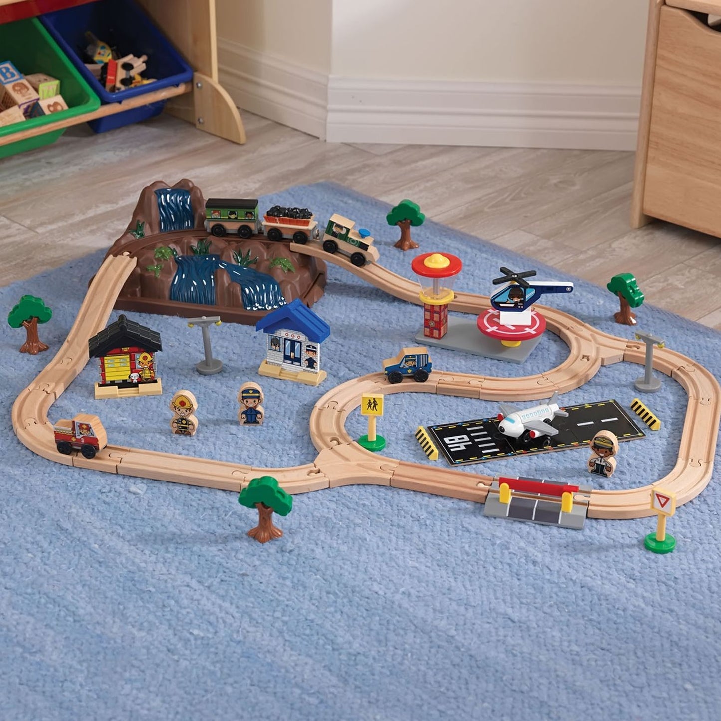 Bucket Top Mountain Train Set