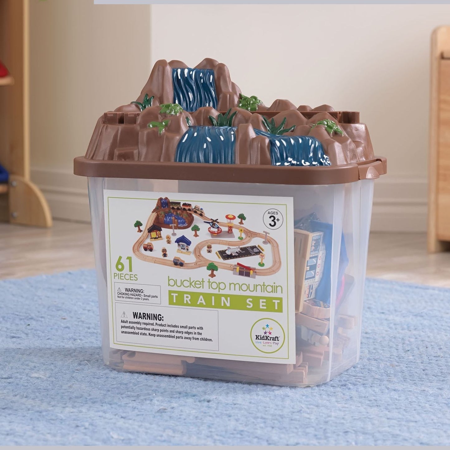 Bucket Top Mountain Train Set