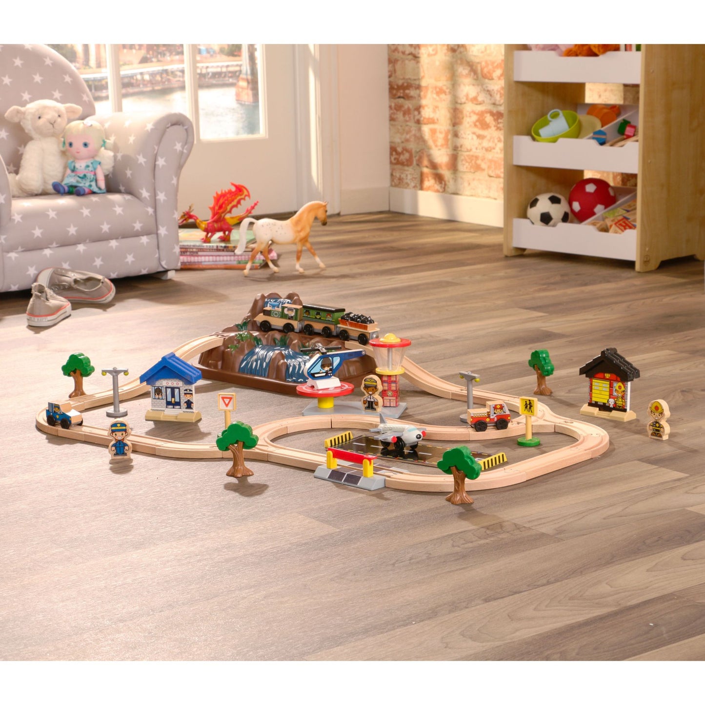 Bucket Top Mountain Train Set