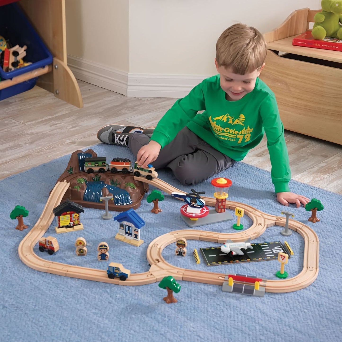 Bucket Top Mountain Train Set