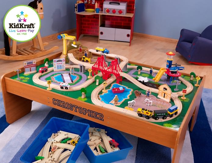 Ride Around Town Train set with Table