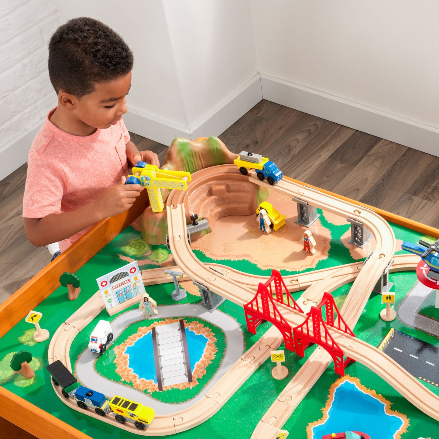 Ride Around Town Train set with Table