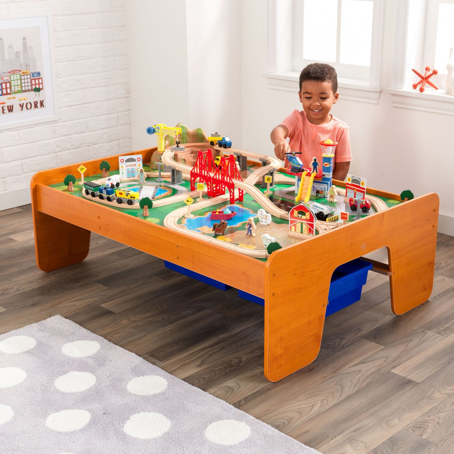 Ride Around Town Train set with Table