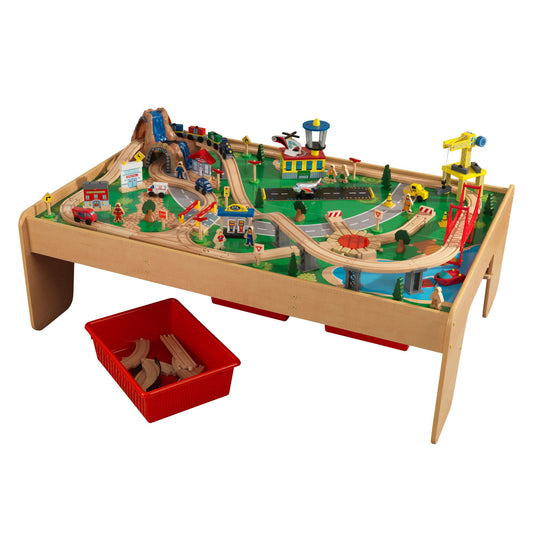 Waterfall Mountain Train Set and Table