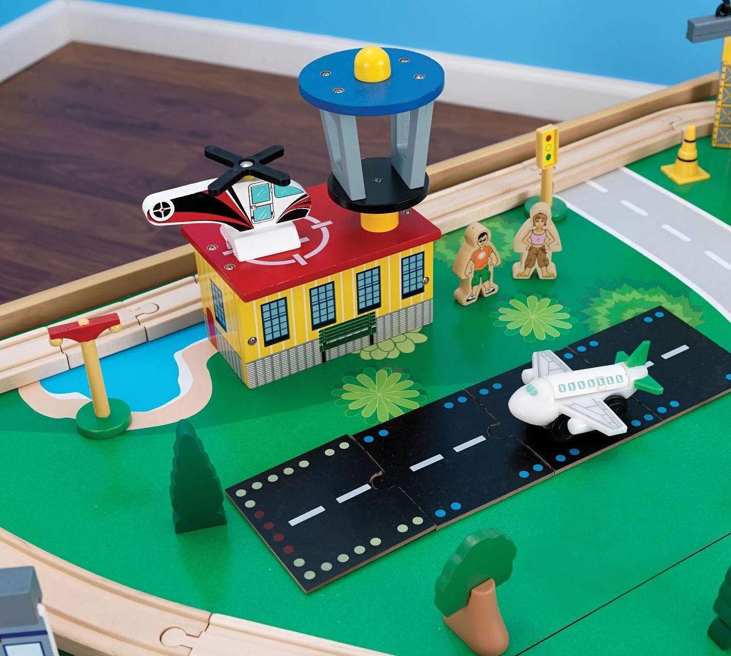 Waterfall Mountain Train Set and Table