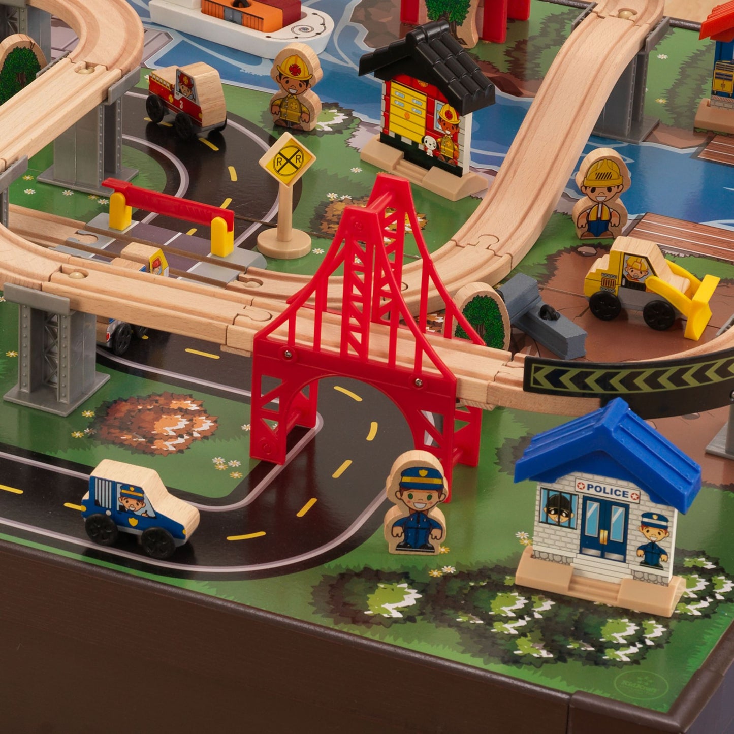 Metropolis Train Table and Set