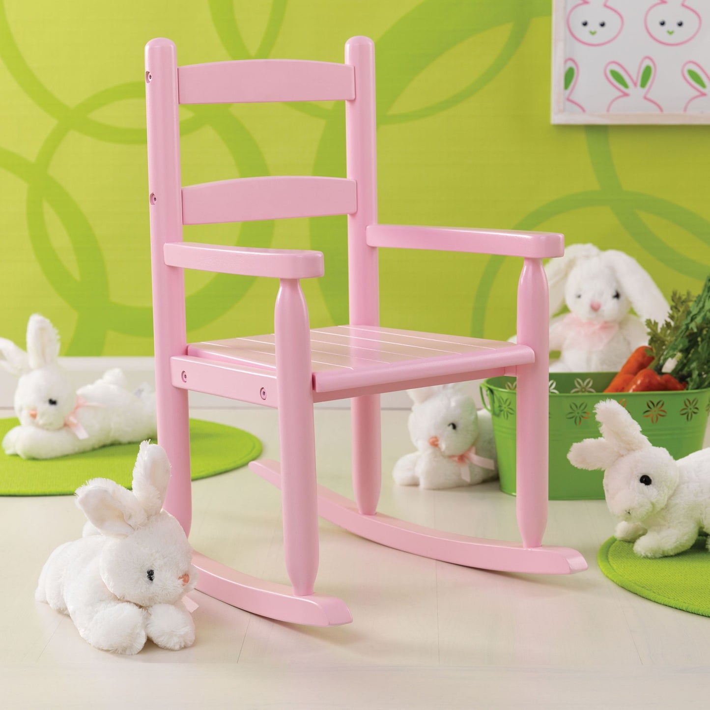 2-Slat Rocker - Pink