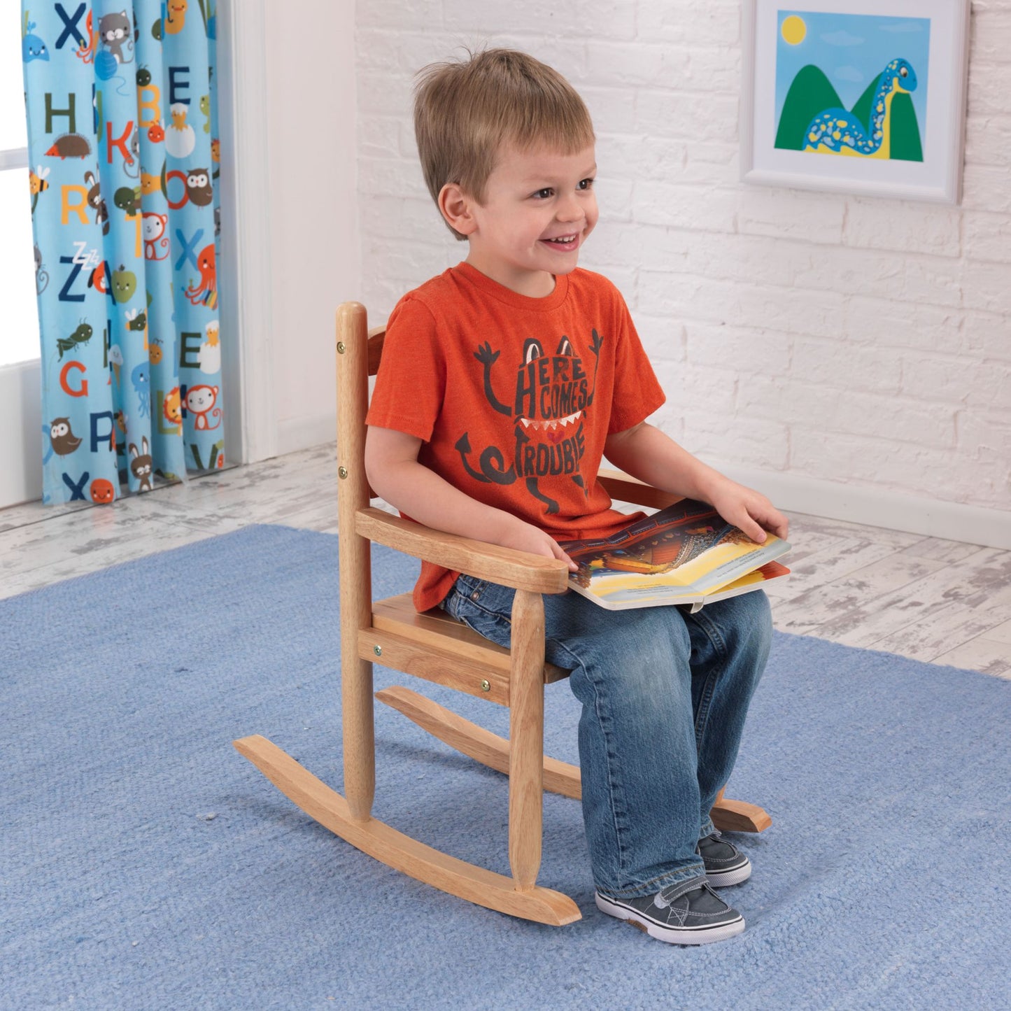 2-Slat Rocker - Natural