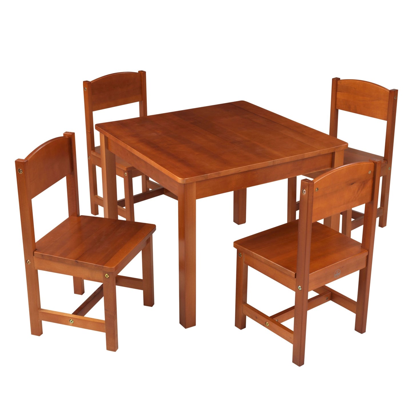 Farmhouse Table and 4 Chairs - Pecan