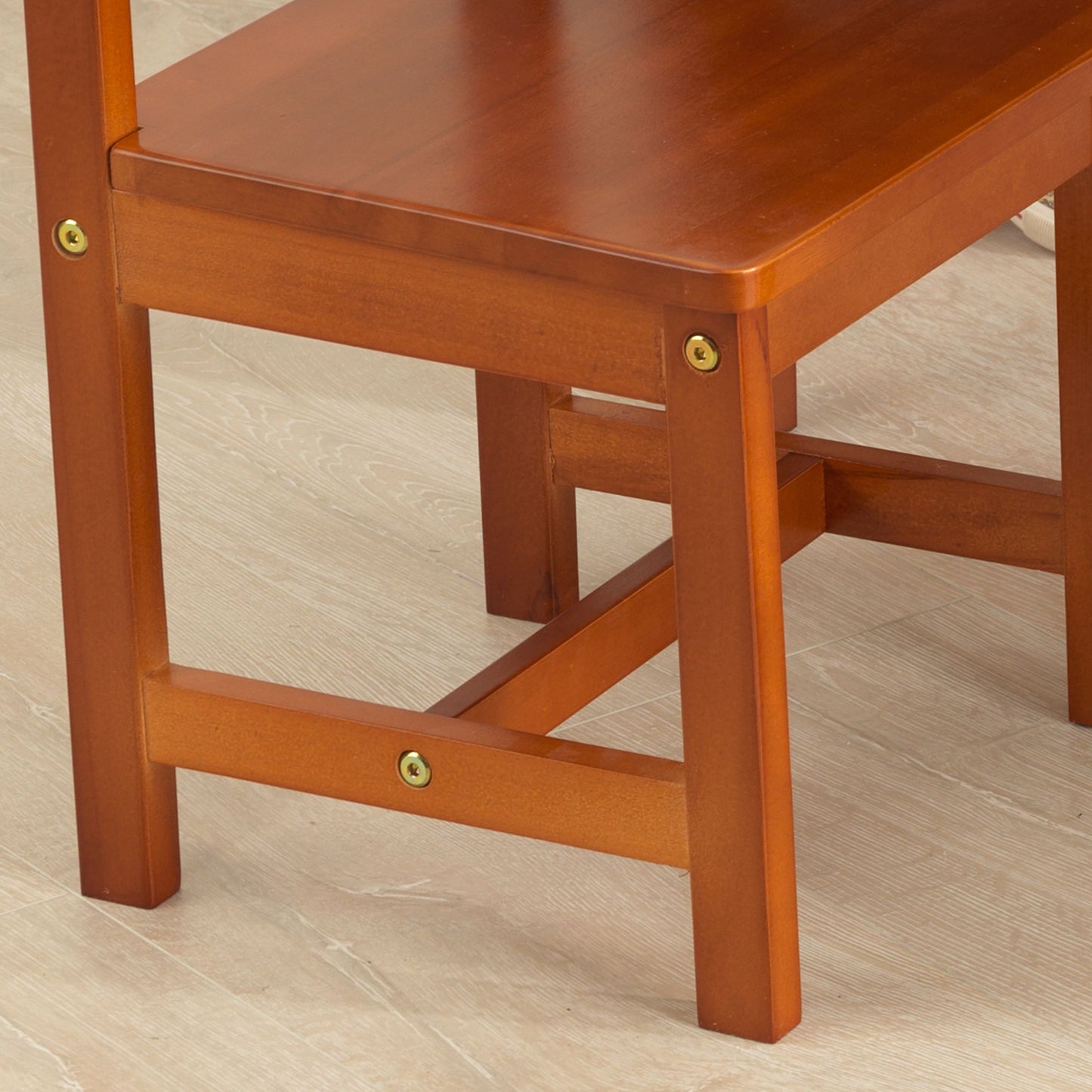 Farmhouse Table and 4 Chairs - Pecan
