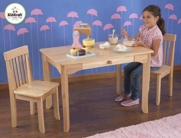 Avalon Table and Chair Set - Natural