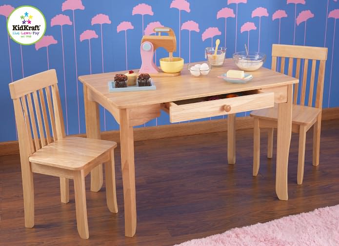 Avalon Table and Chair Set - Natural