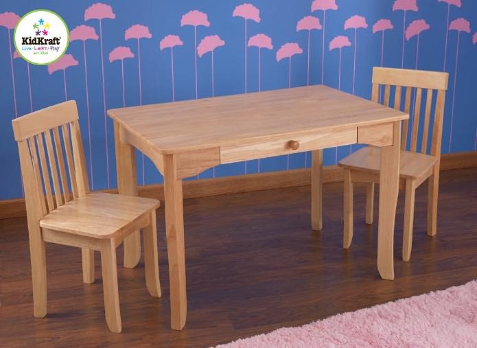 Avalon Table and Chair Set - Natural