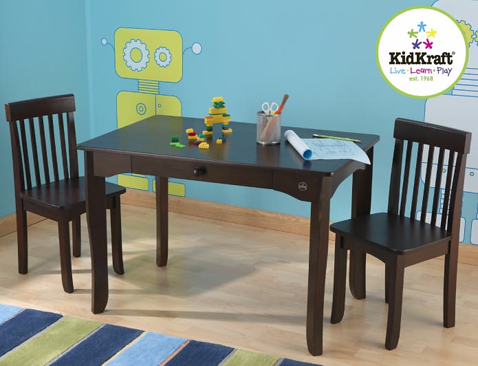 Avalon Table & Chair Set - Espresso