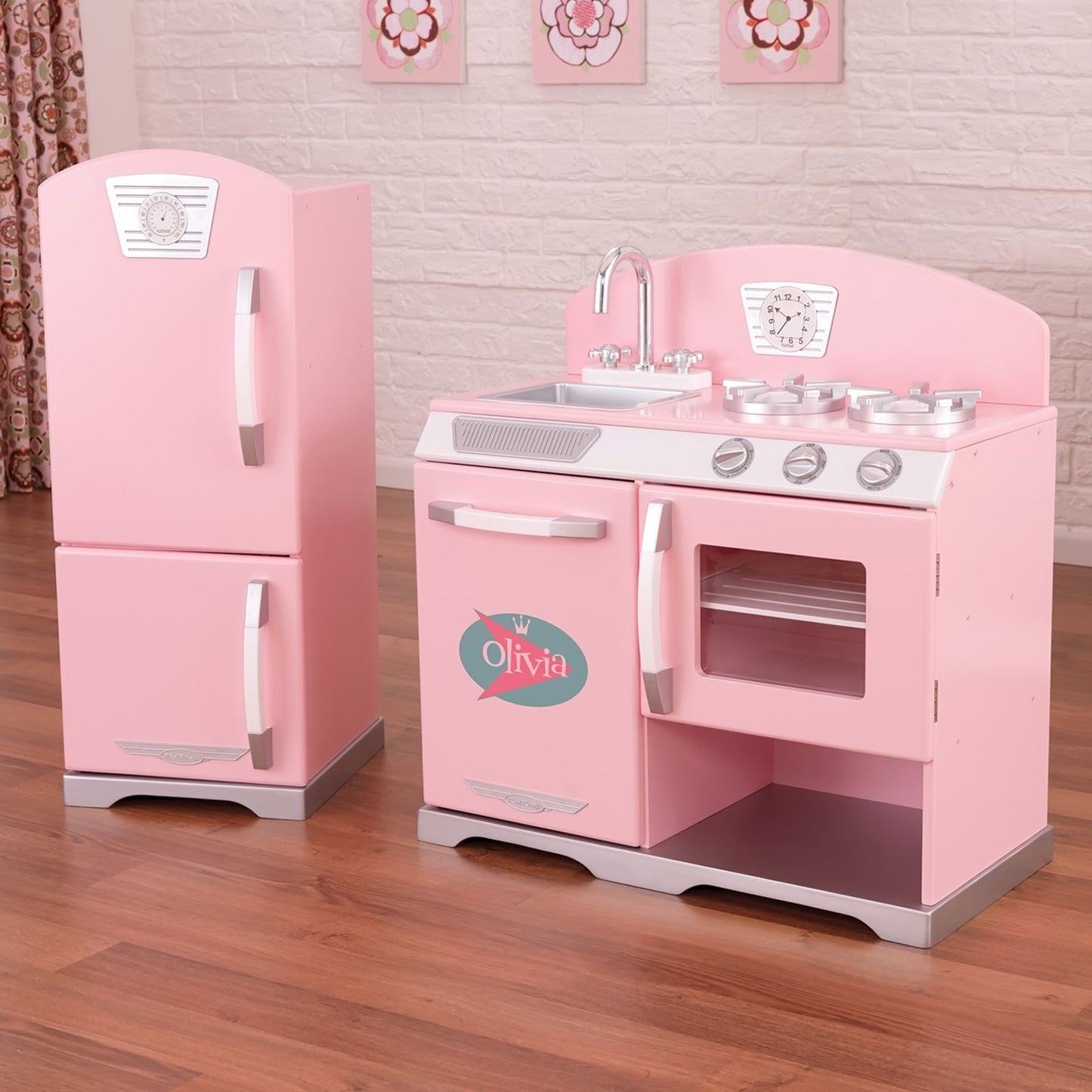 Kidkraft Pink Retro Kitchen