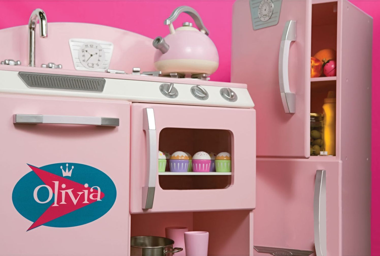 Kidkraft Pink Retro Kitchen