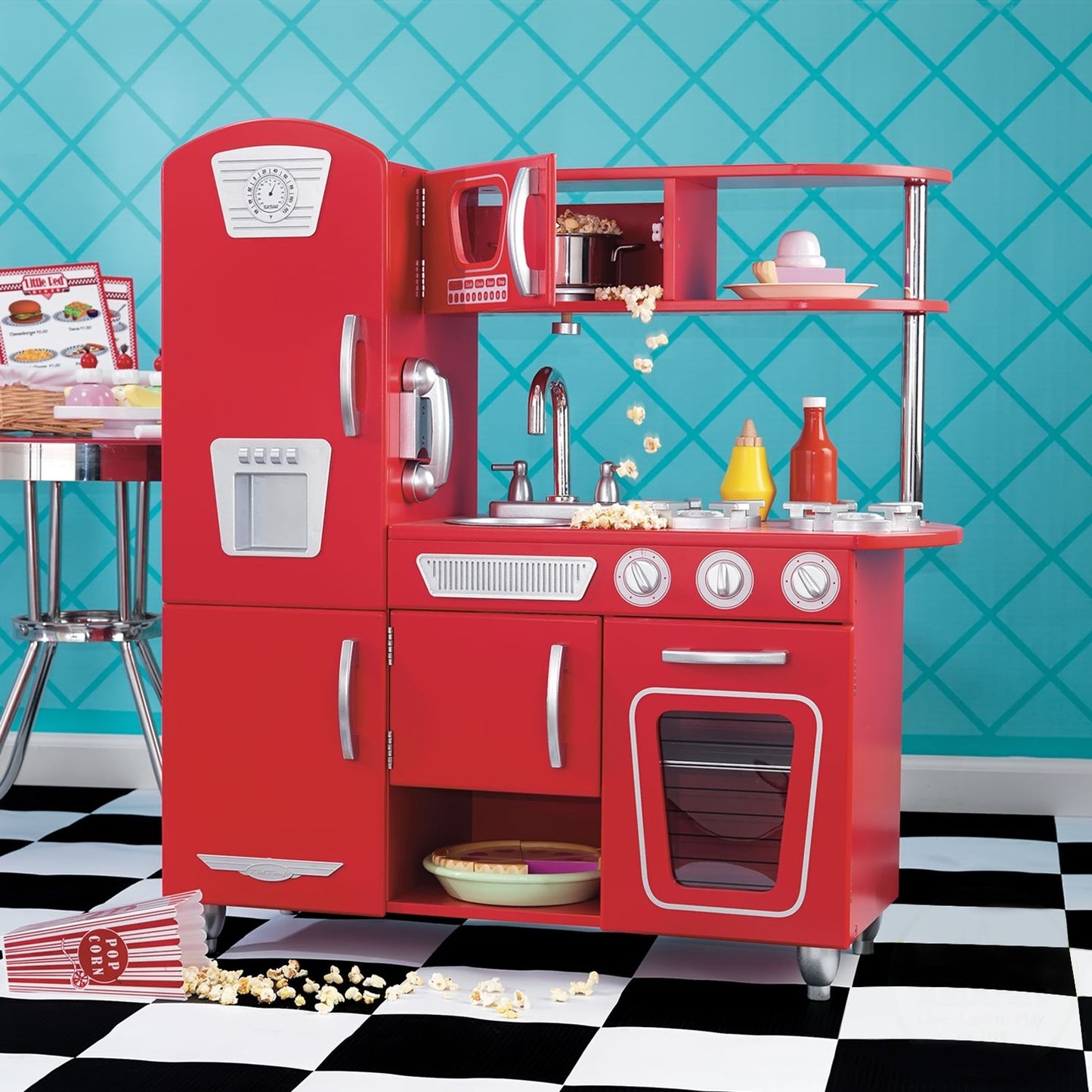 Kidkraft Kidkraft Red Vintage Kitchen